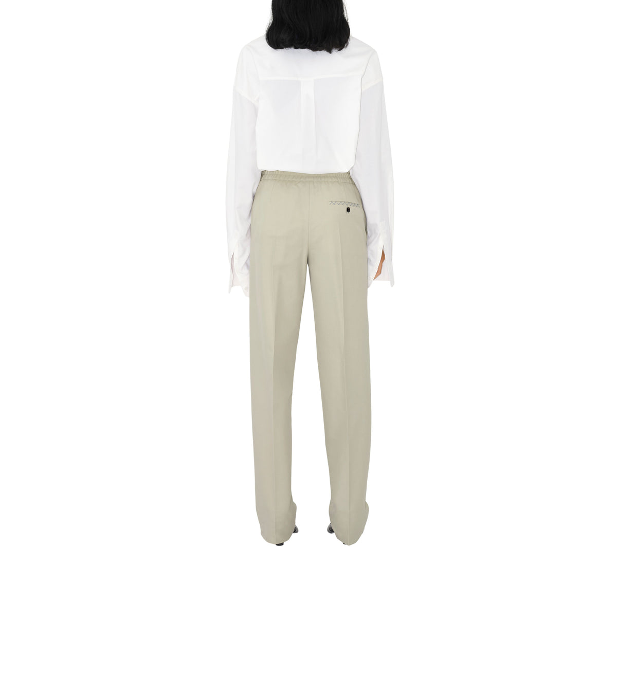 W SMART TROUSERS PLASTER
