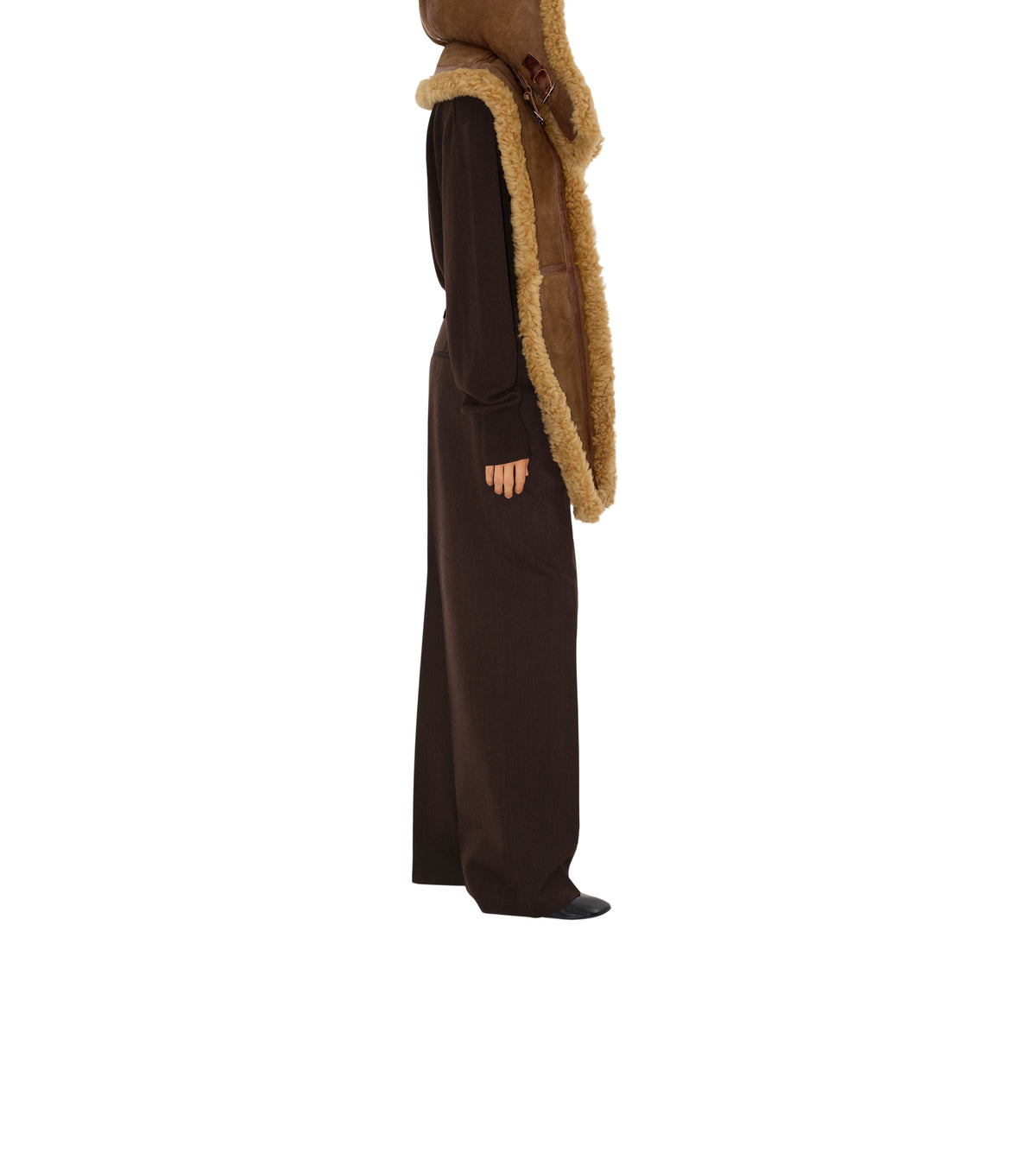 OTHER SCARVES Brun mousse