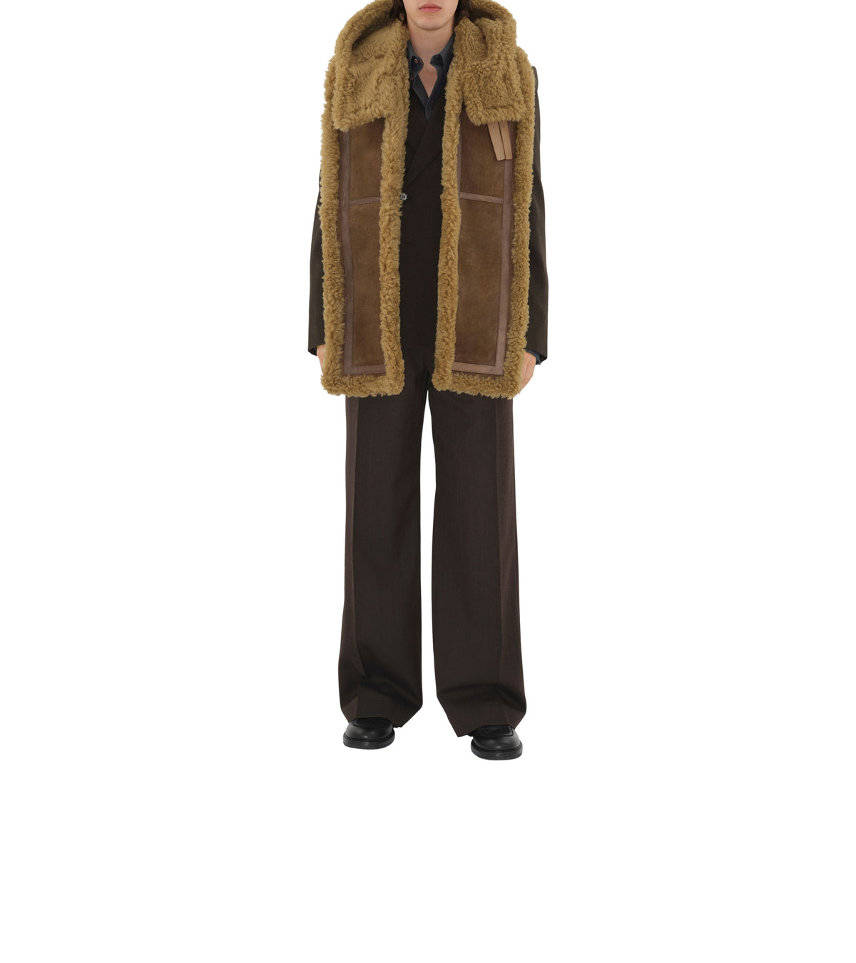 OTHER SCARVES Brun mousse