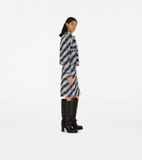 W SKIRTS CASUAL BLUE/WHITE