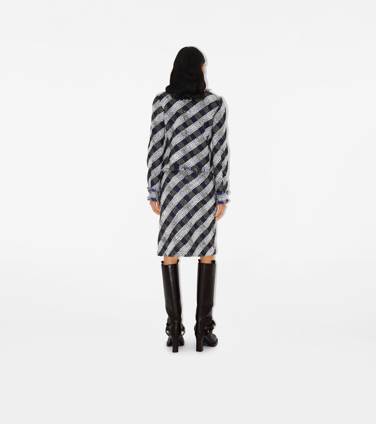 W SKIRTS CASUAL BLUE/WHITE