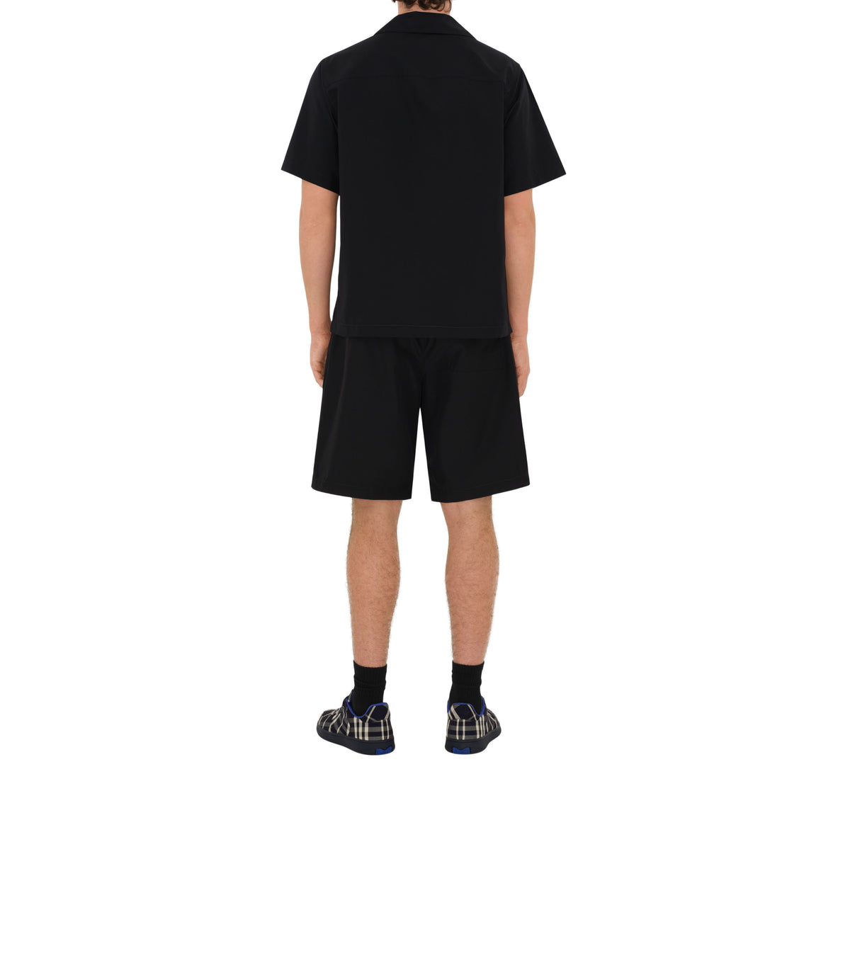 M CASUAL SHIRT SS NOIR