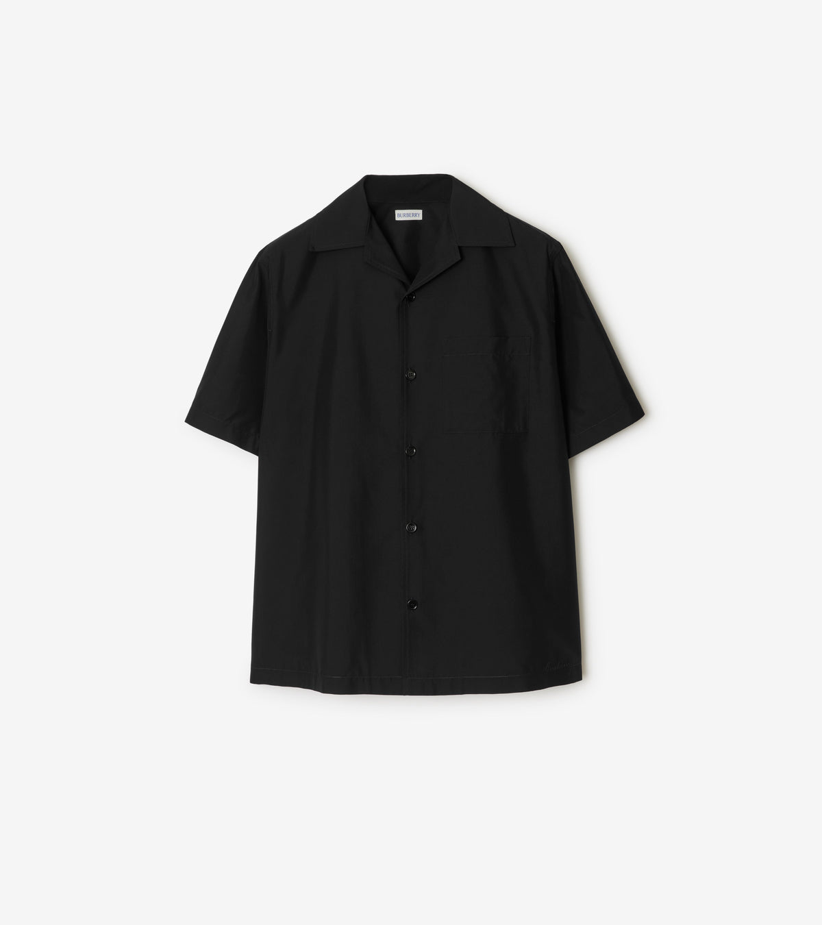 M CASUAL SHIRT SS NOIR