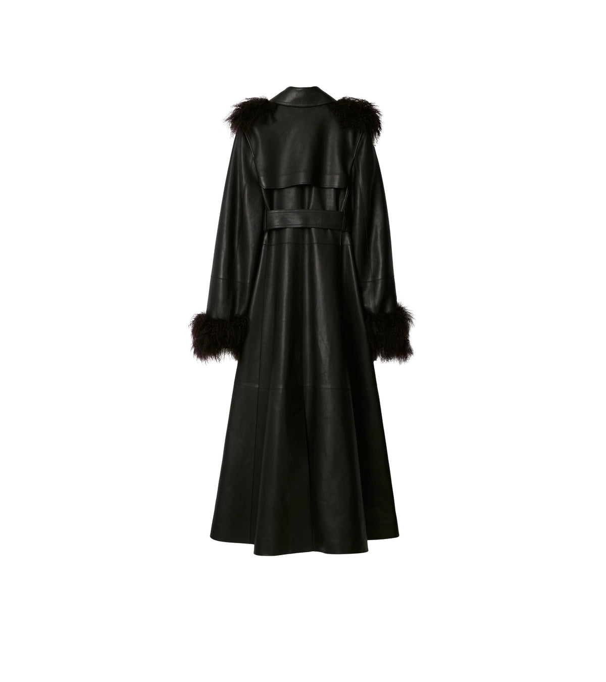 W D BREASTED COAT NOIR