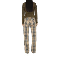 W DENIM STRAIGHT GRAIN IP CHECK