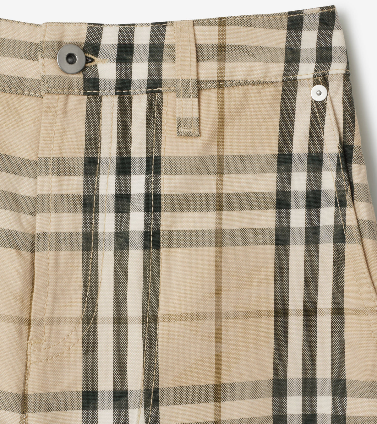 W DENIM STRAIGHT GRAIN IP CHECK