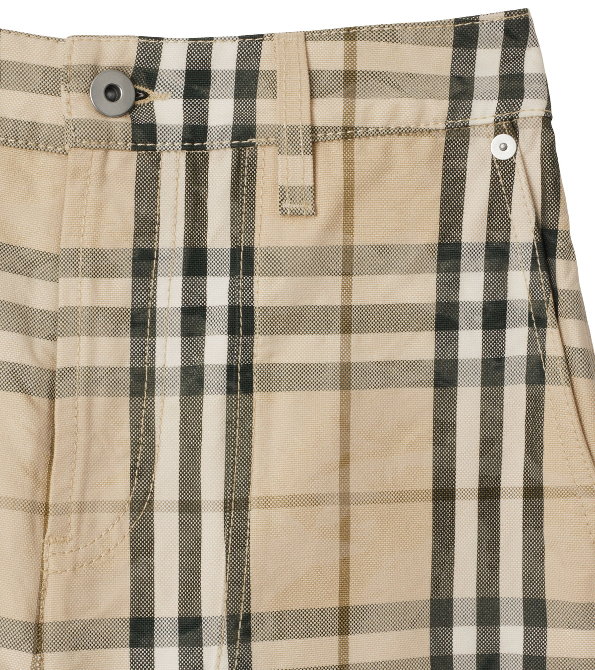 W DENIM STRAIGHT GRAIN IP CHECK