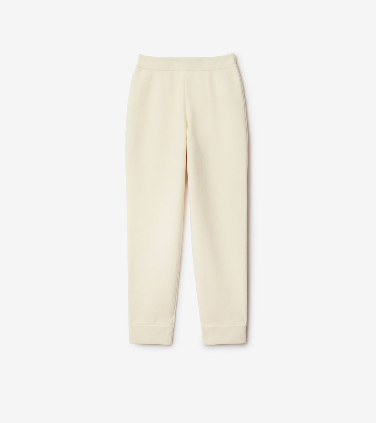 W KNIT TROUSERS NEIGE