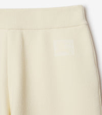 W KNIT TROUSERS NEIGE