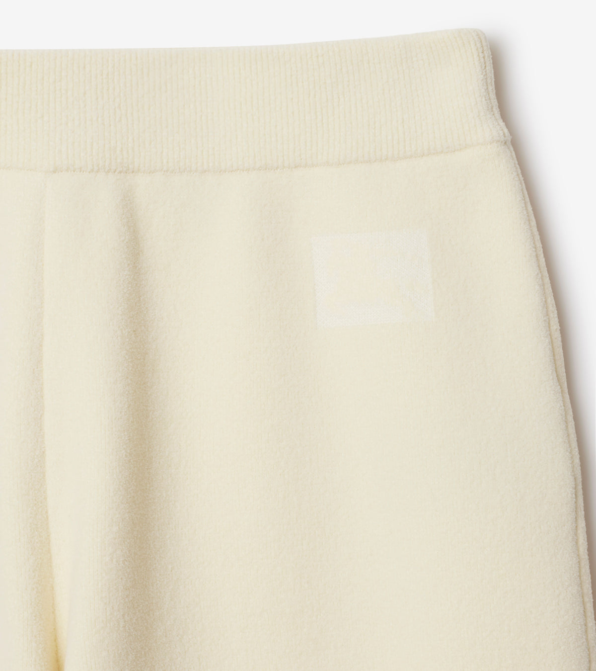 W KNIT TROUSERS NEIGE