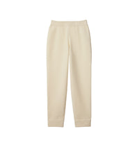 W KNIT TROUSERS NEIGE