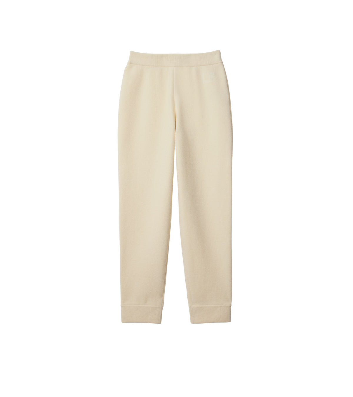 W KNIT TROUSERS NEIGE