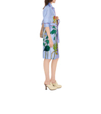 W DRESSES CASUAL BLEU IP CHECK