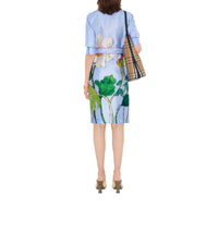 W DRESSES CASUAL BLEU IP CHECK