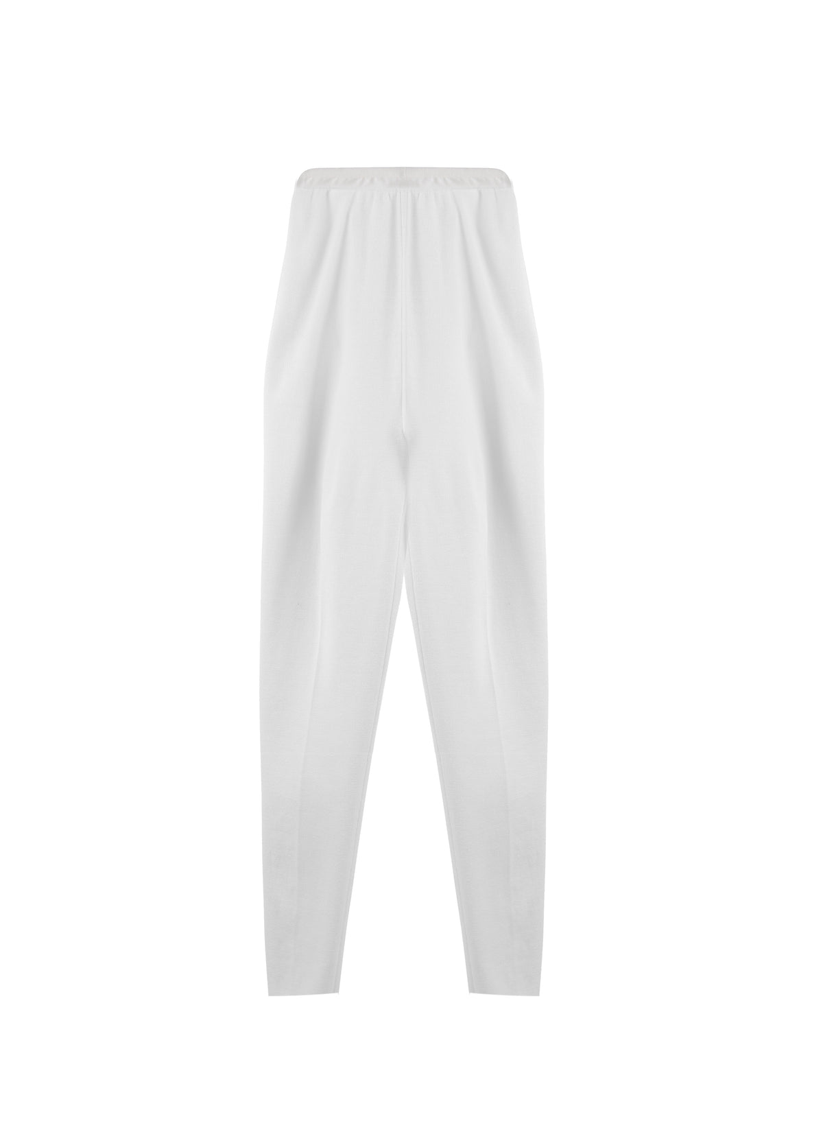 Wool Stretch Legging - White