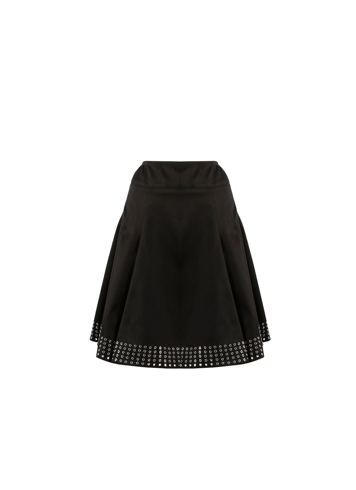 Gabardine skirt - Black intense