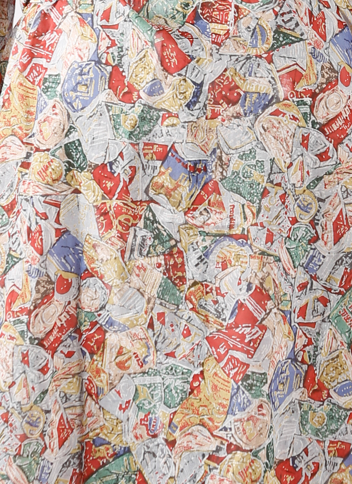 Robe à manches longues César - Multicolore