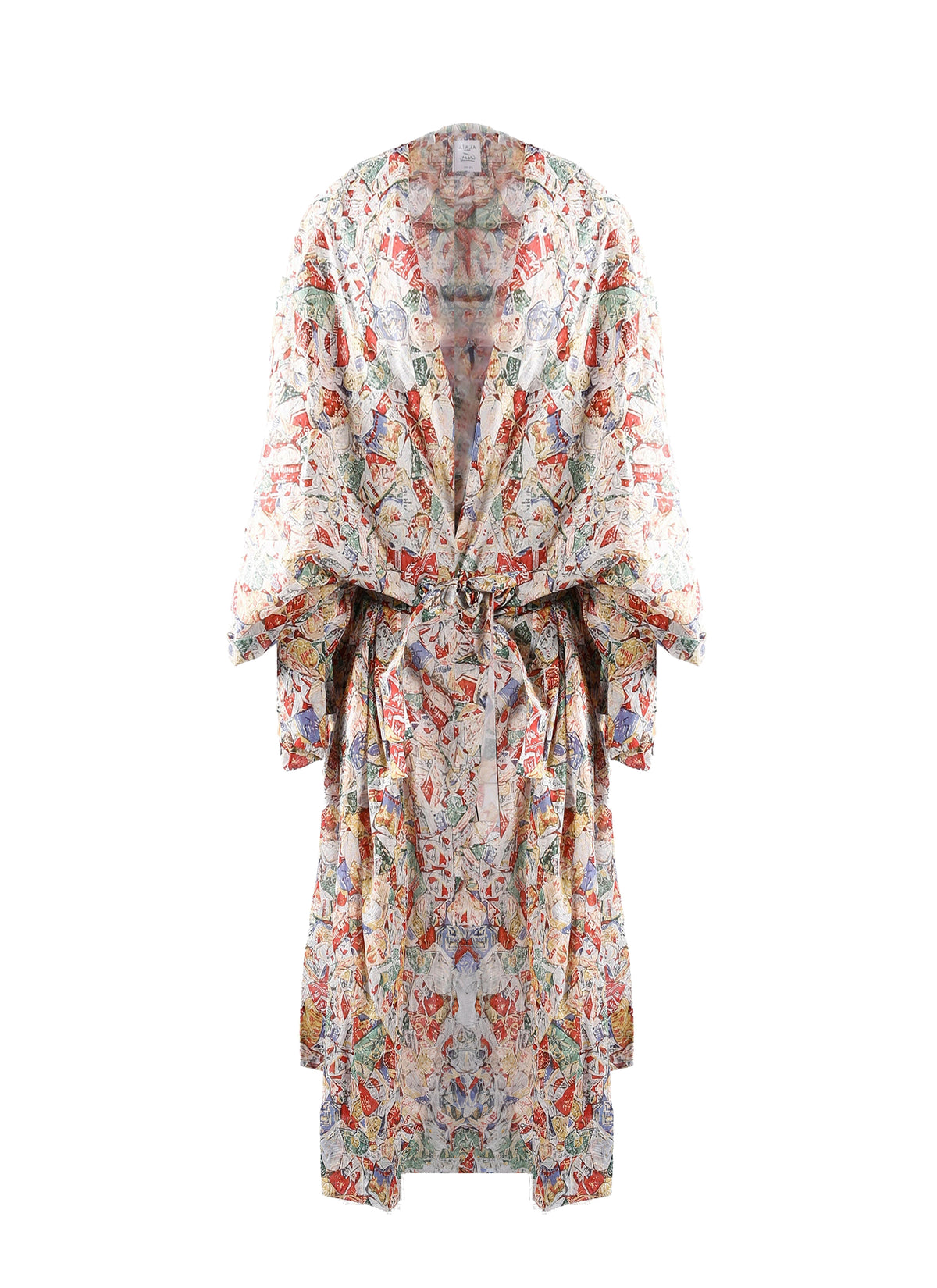 Robe à manches longues César - Multicolore