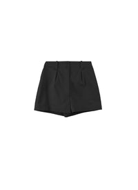 Gabardine shorts - Black
