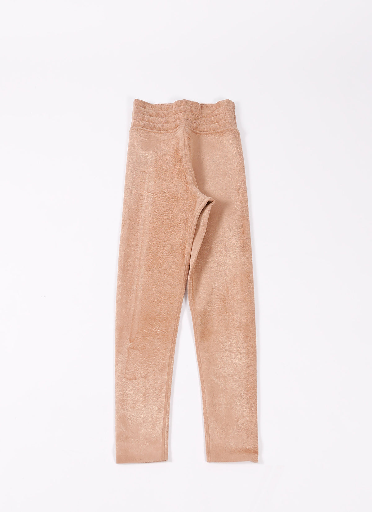 Iconic velvet legging - Nude