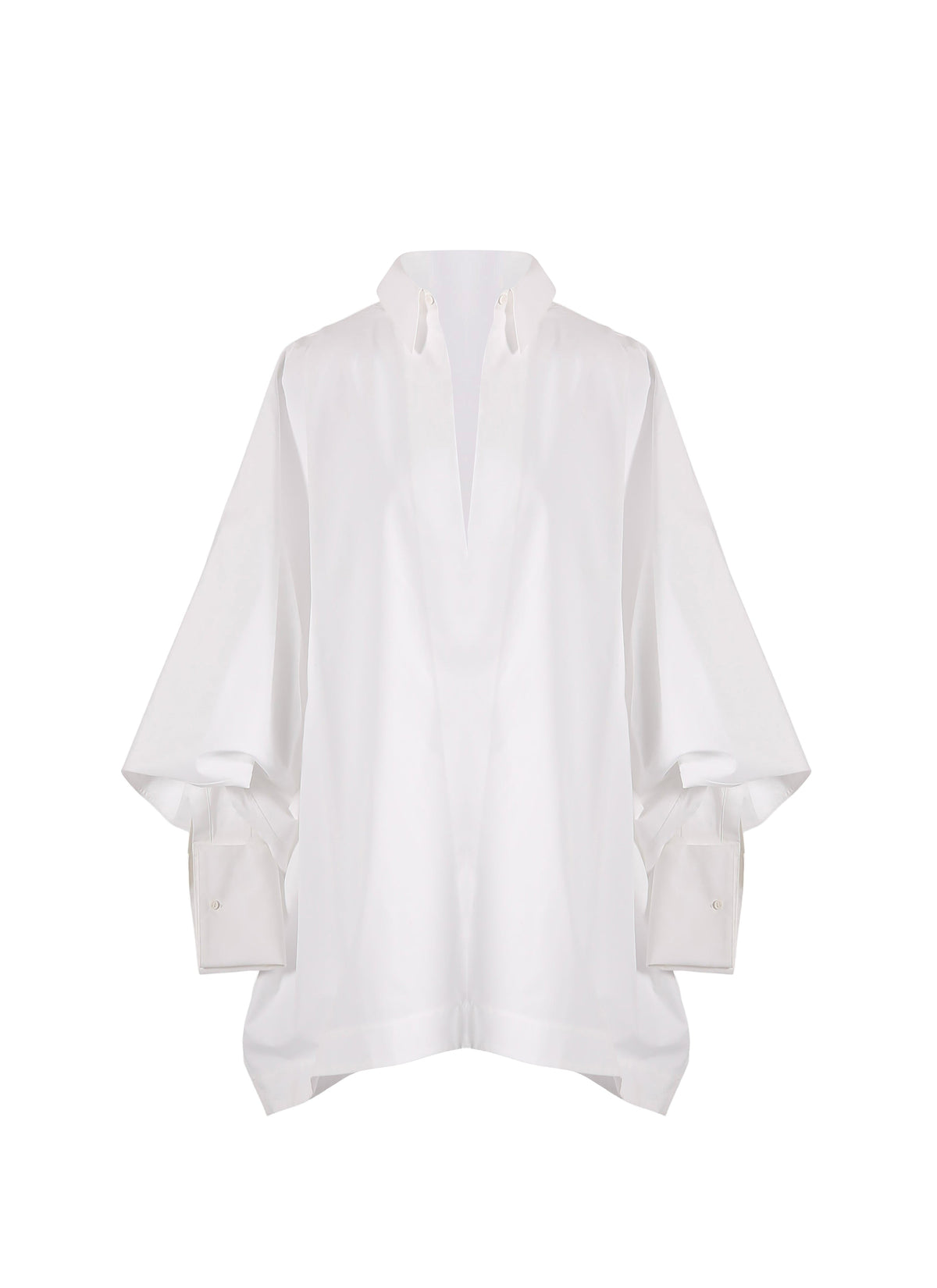 Shirt with batwing sleeves - Intense White
