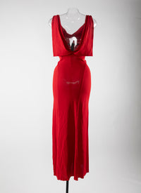 Robe sans manches Vestal - Ecarlate
