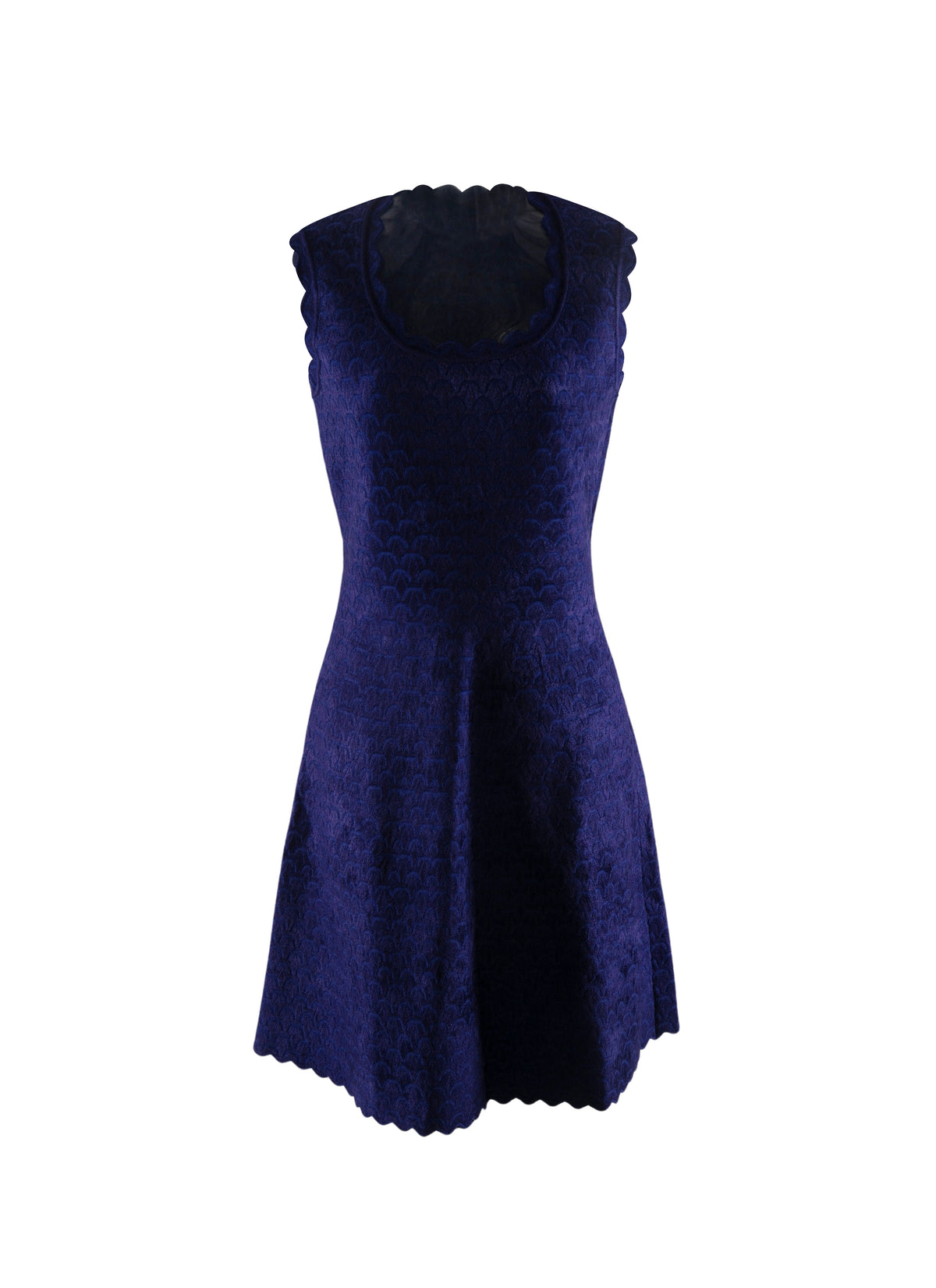 Robe sans manches Moonlight en maille - Bleu Fonce