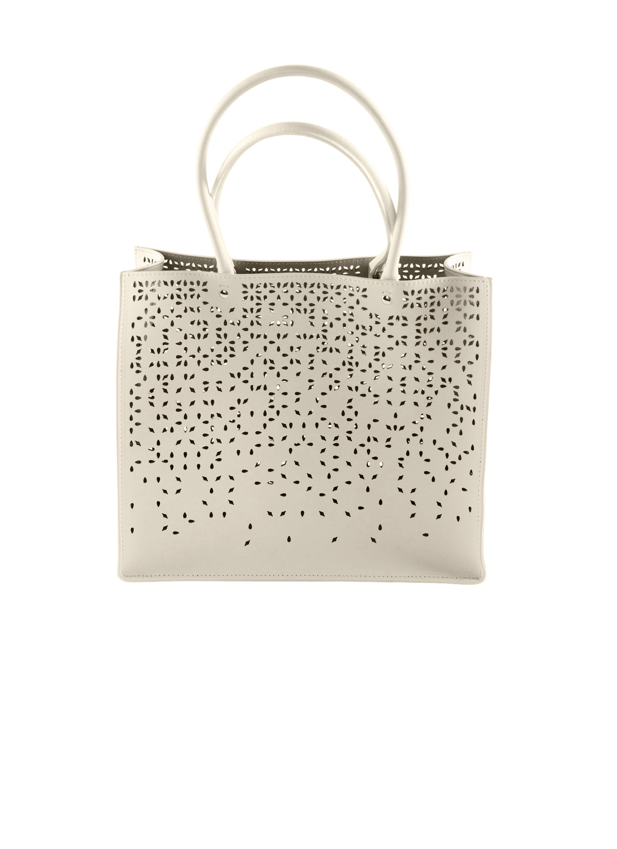 Sac Garance 28 en cuir - Ivoire