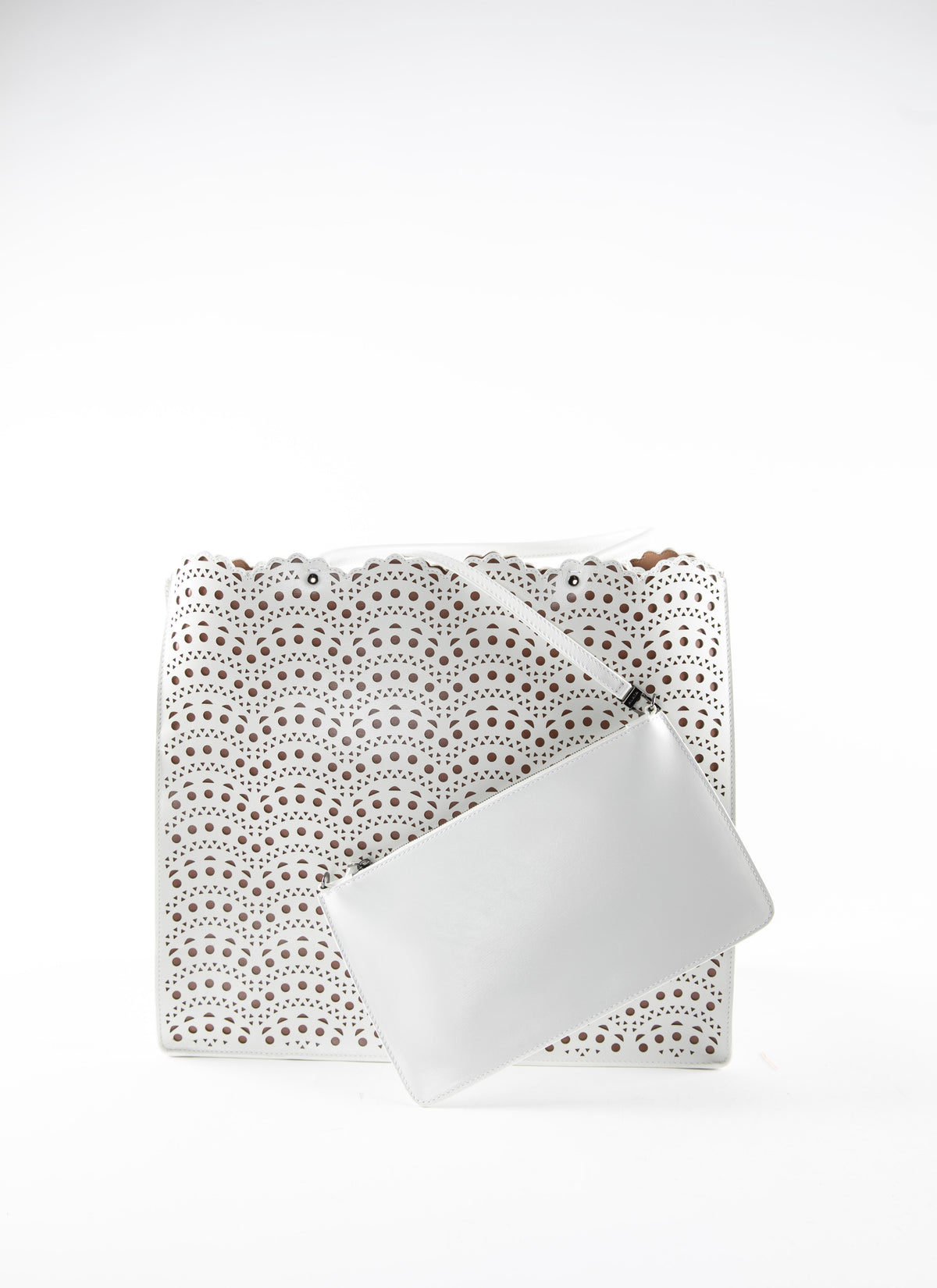 Sac Garance 36 - Blanc & Tabac