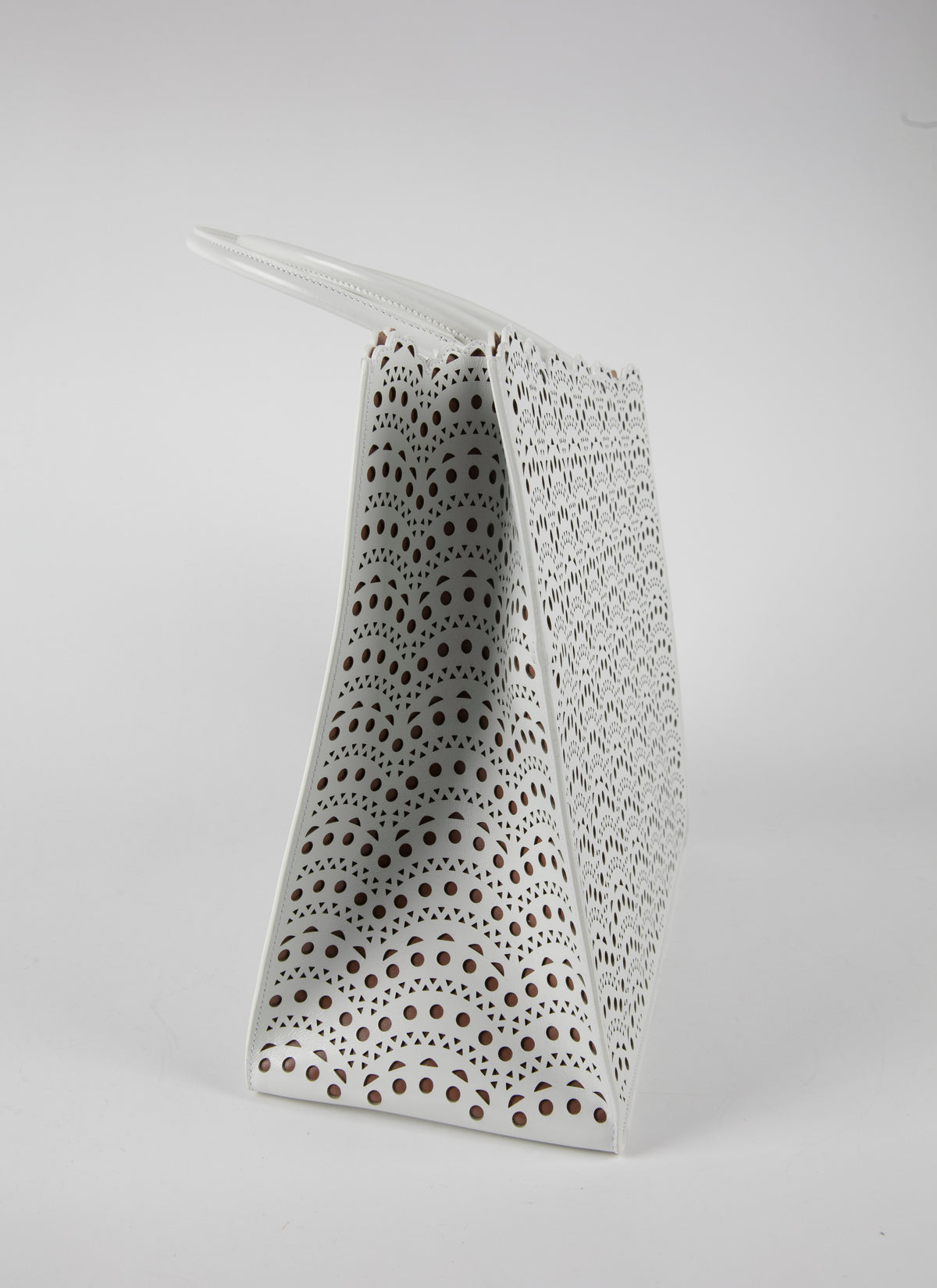 Sac Garance 36 - Blanc & Tabac