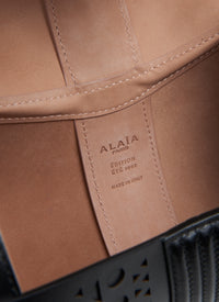 Sac corset 18 en cuir - Noir