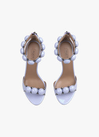Bombe 90 Leather Sandals - Parma Clair