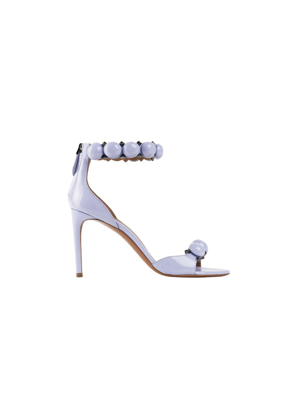 Bombe 90 Leather Sandals - Parma Clair