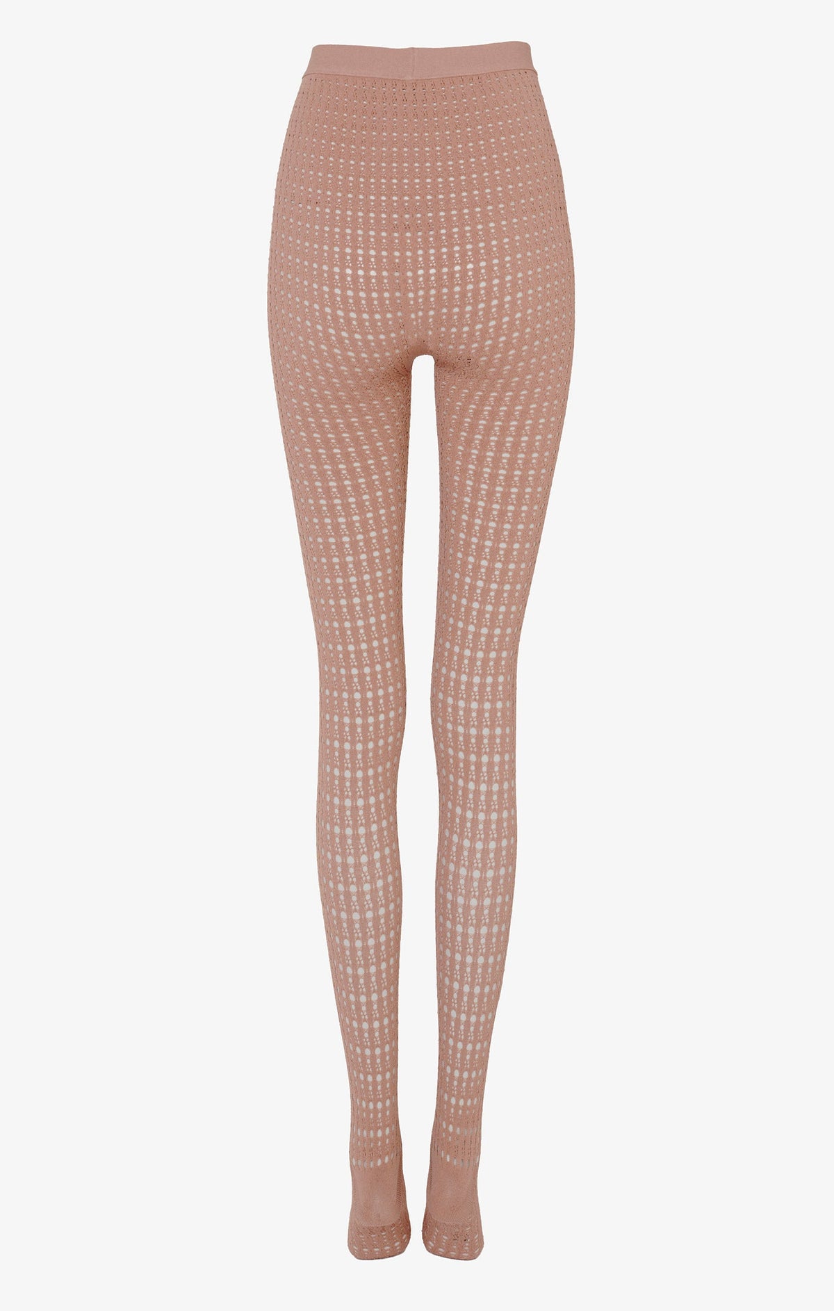 Collant Vienne ajouré - Nude Alaïa