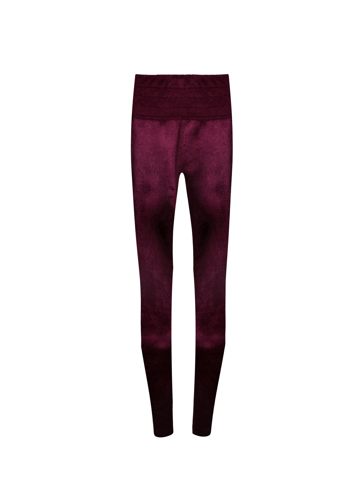 Legging en laine mélangée - Grenat