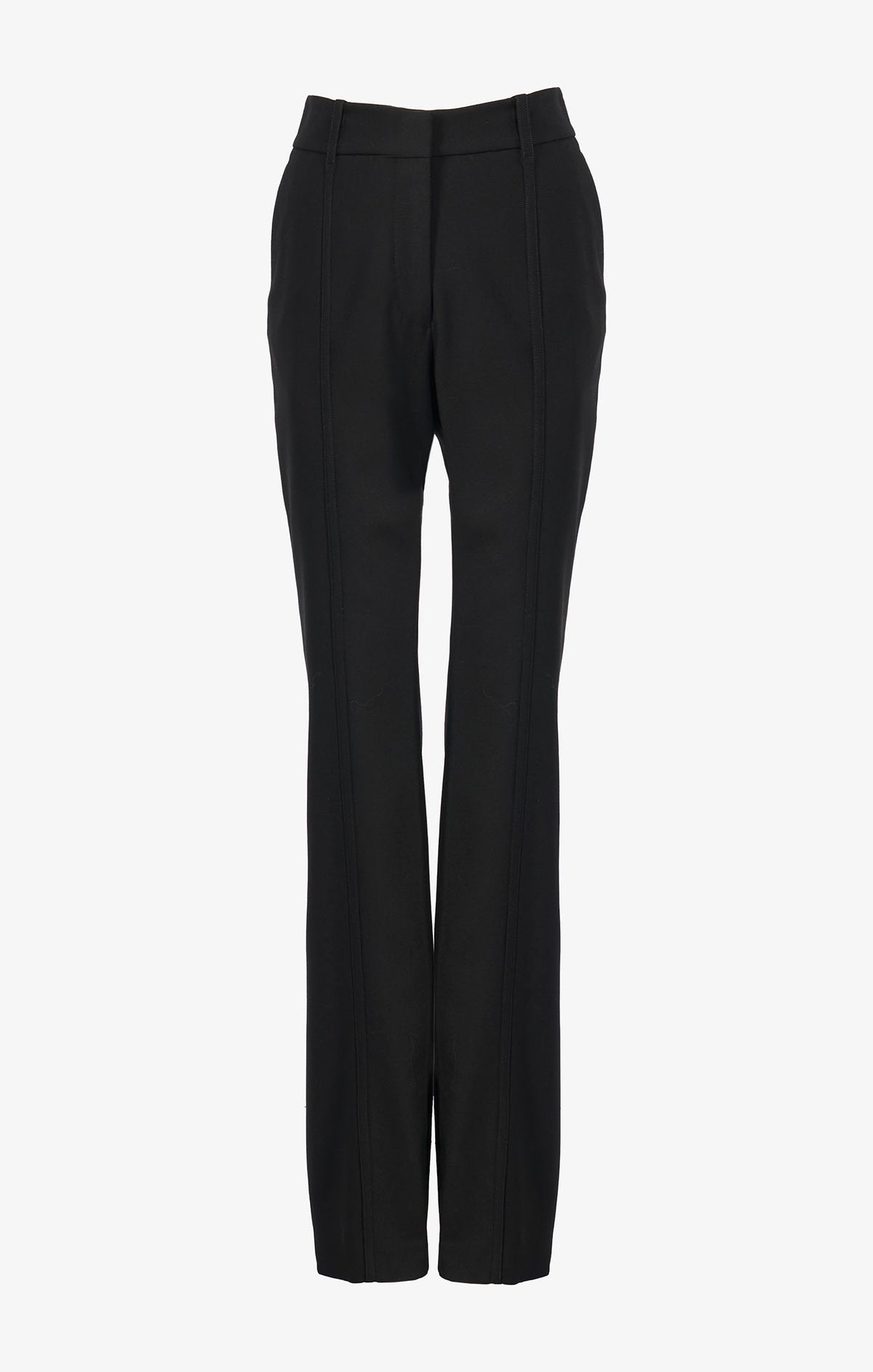 Pantalon ajusté en laine - Noir Alaïa