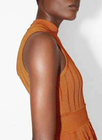 Fluid skater dress - Horizon