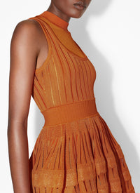 Fluid skater dress - Horizon