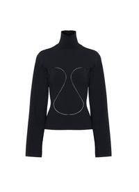 Long-sleeved jumper - Black