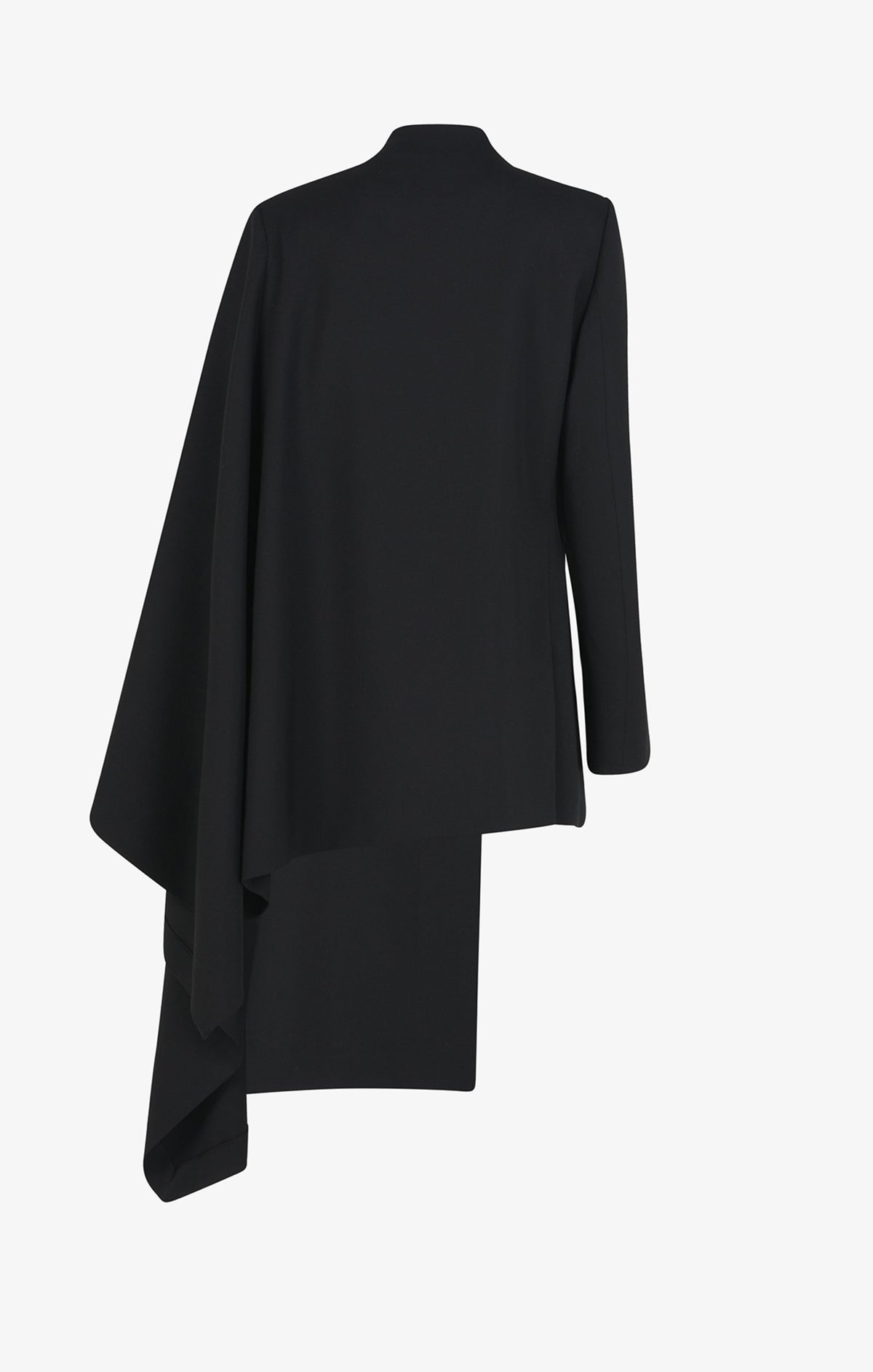 Veste blazer asymétrique en laine - Noir Alaïa