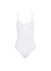 Maillot de bain une pièce Vienne - Blanc Optique
