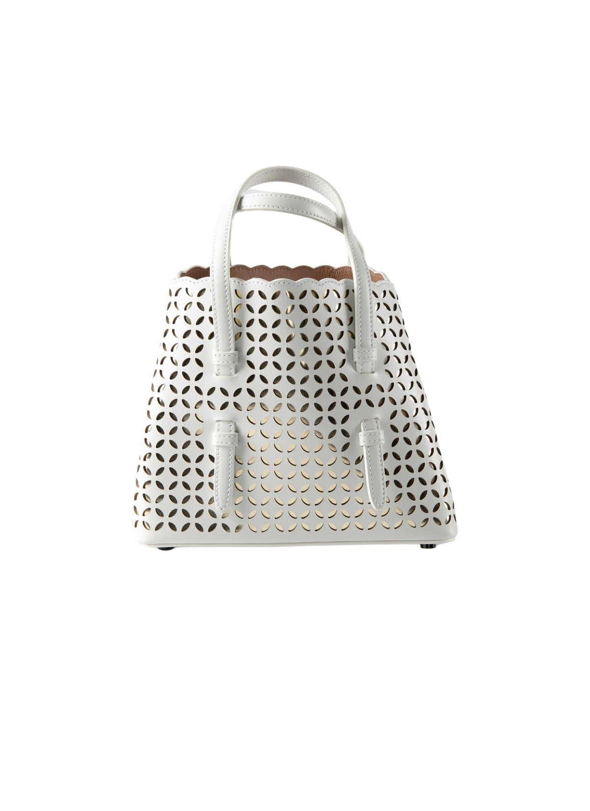 Sac Mina 20 - Blanc & Or