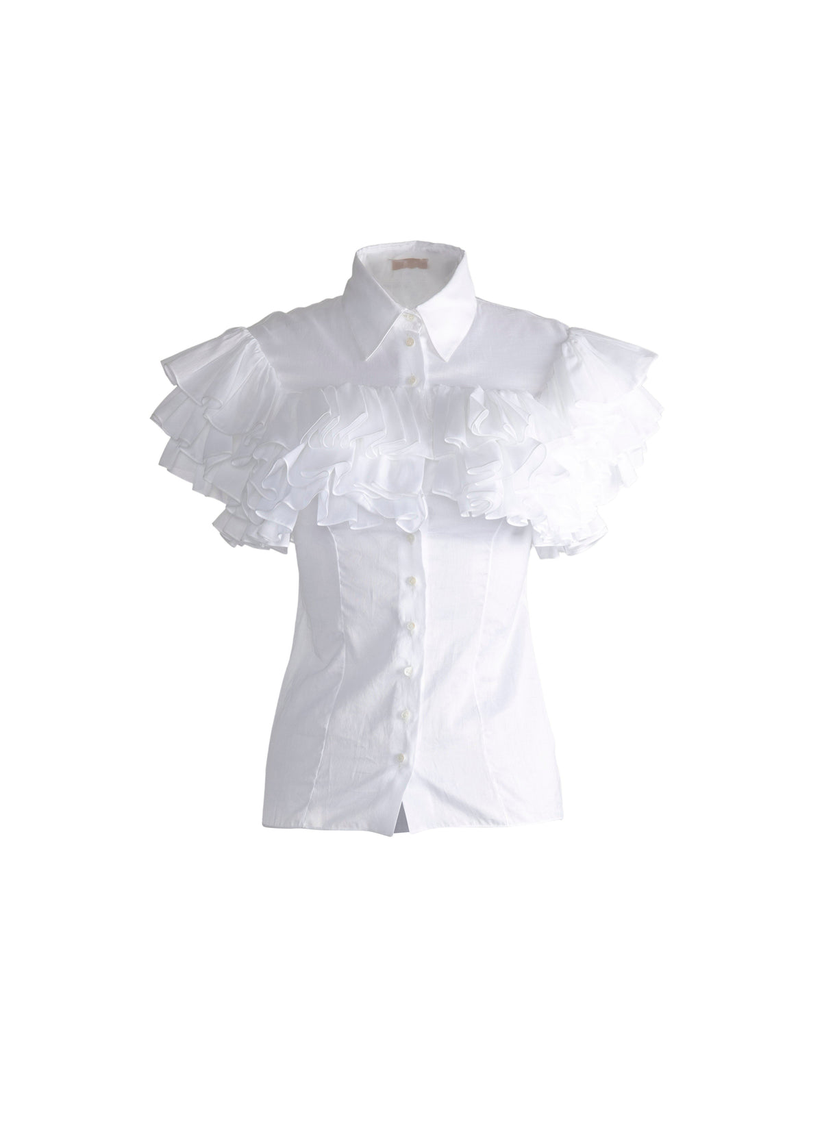 Chemise Mussola - Blanc Nacre
