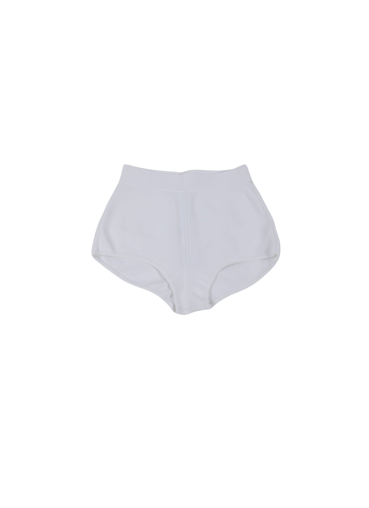 Short taille haute court - Blanc
