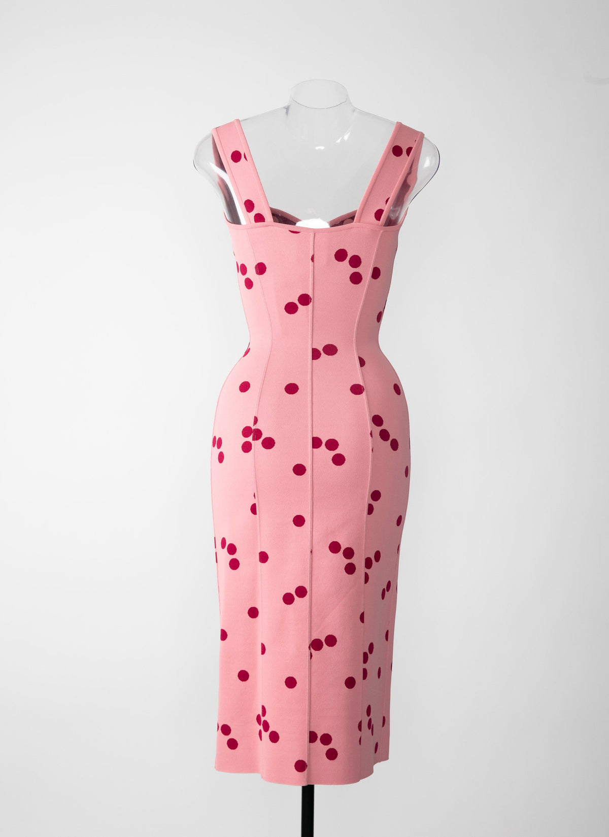 Robe légère à pois - Rose