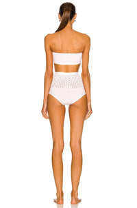 Seamless bikini swimming costume - Dark brown