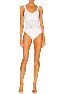 Maillot de bain une pièce Vienne - Blanc Optique