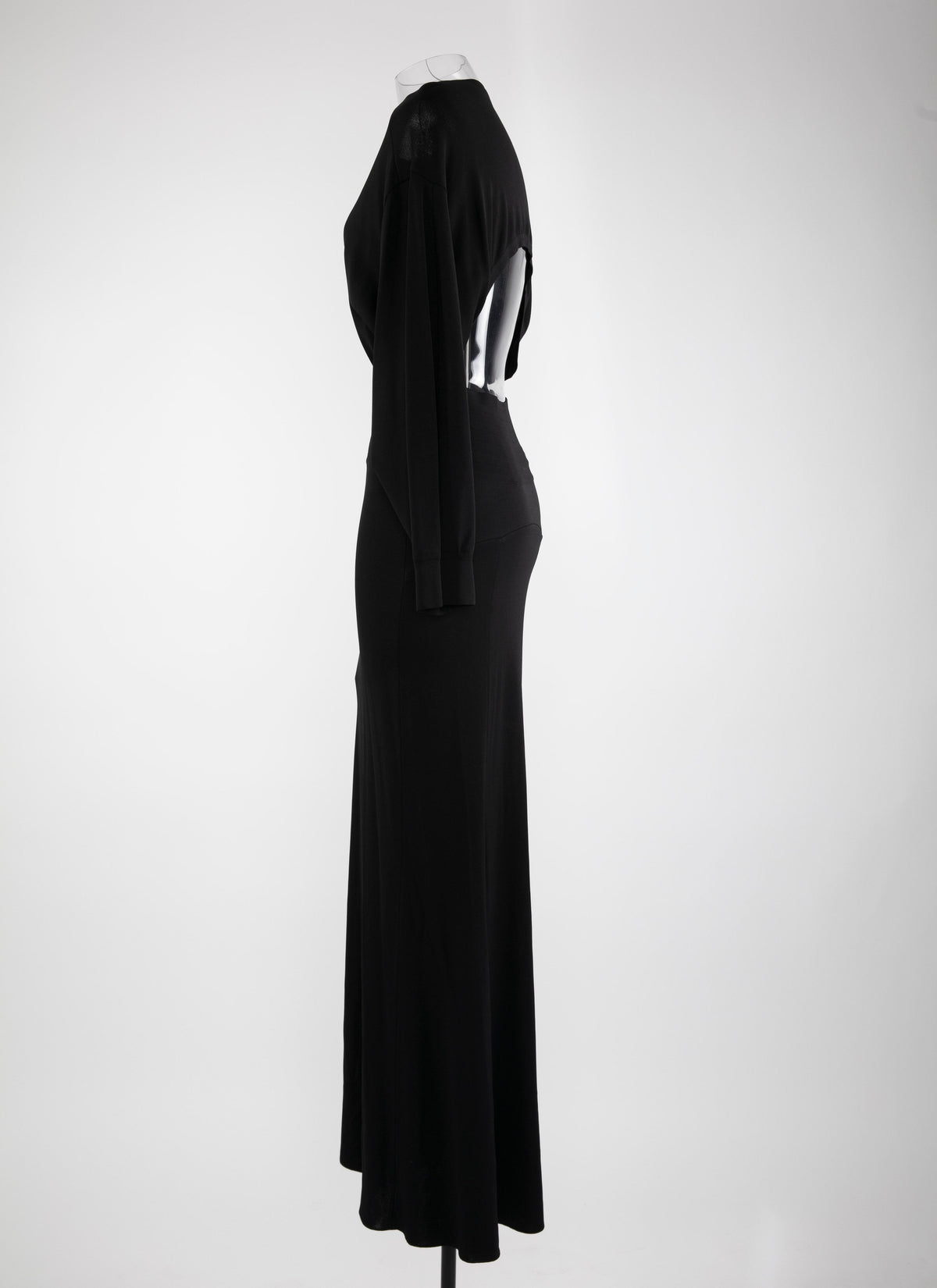 Robe à manches longues Iconique - Noir