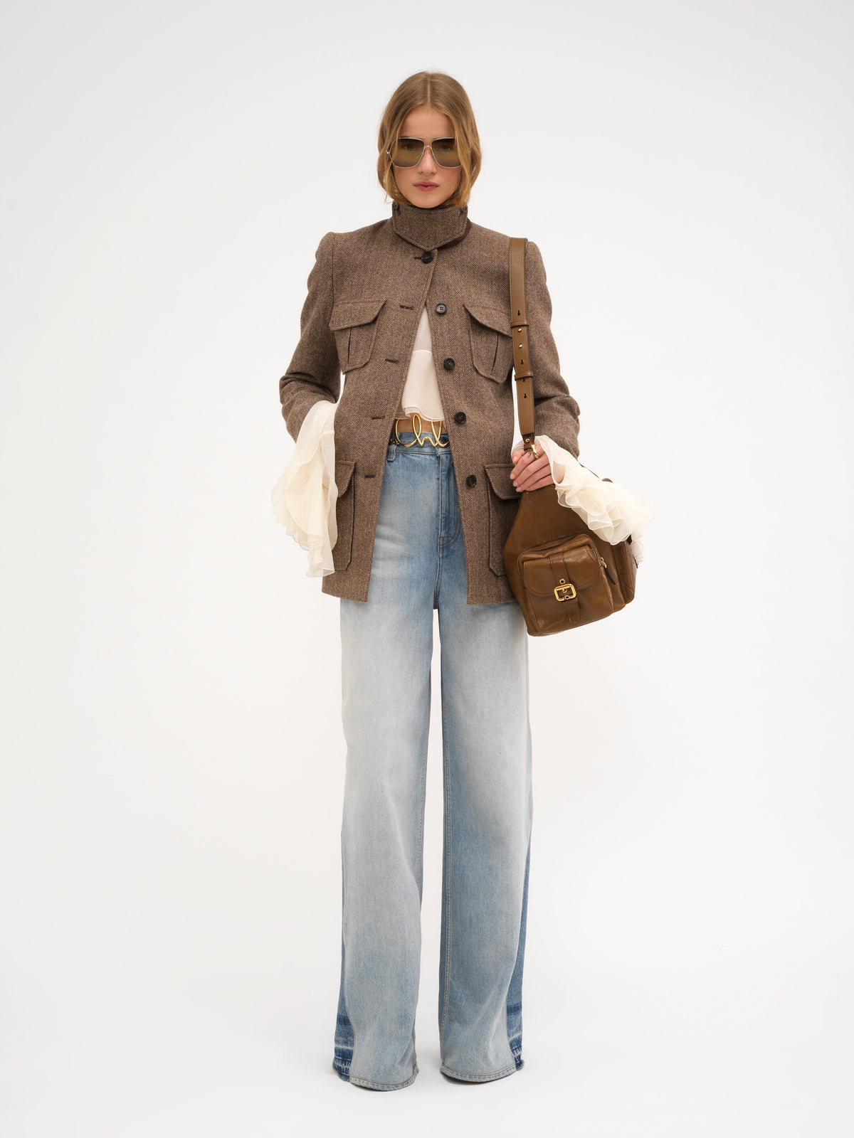 OK PORTE_Graceful Blue TROUSERS - Graceful Blue