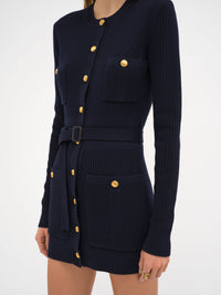 OK PORTE_Navy CARDIGAN - Navy